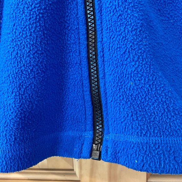 North Face Royal Blue Boys Size 10-12 Medium Zippered Jacket - Picture 4 of 8